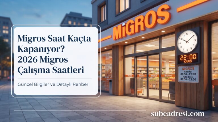 Migros Saat Kaçta Kapanıyor?