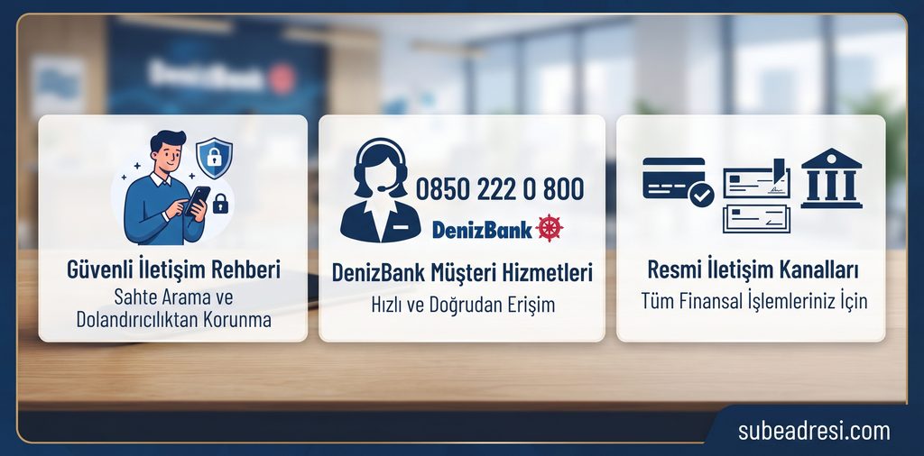 DenizBank Telefon Numarası Nedir?